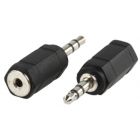 Jack Adapter 2.5mm Male adapter-3,5MM STEREO