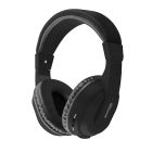 Tempo-BT Herlaadbare Draadloze Over-Ear Headset / Koptelefoon (Zwart)