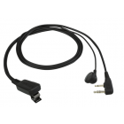 EMC-11W Speldmicrofoon met oortelefoon