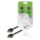 High Speed HDMI kabel met Ethernet HDMI-Connector - HDMI-Connector 5.00 m Antraciet