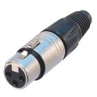 Connector XLR Female Metaal Zilver