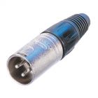 Connector XLR Male Metaal Zilver