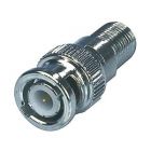 FC-022 F-CONNECTOR BNC to BNC Male Adapter
