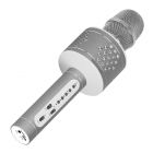 VocalMic-3 Draadloze Karaoke Microfoon met ingebouwde Luidspreker (Zilver)