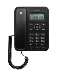 CT202 Vaste Telefoon Met Display (Zwart)