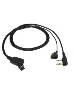 EMC-11W Speldmicrofoon met oortelefoon