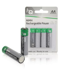 Batterie NiMH rechargeable AA 1,2 V 2600 mAh à 4 ampoules