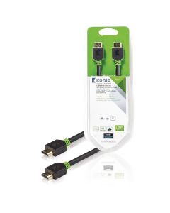 High Speed HDMI kabel met Ethernet HDMI-Connector - HDMI-Connector 2.00 m Antraciet