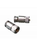 PL-259 UHF male Connector Clamp Aircom of Ecoflex-10