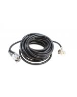 DV Kabel met L-Vorm Connector en PL-259 Aansluiting