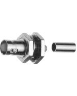 BNC-BULKHEAD JACK CR G1 (RG-58C/U)