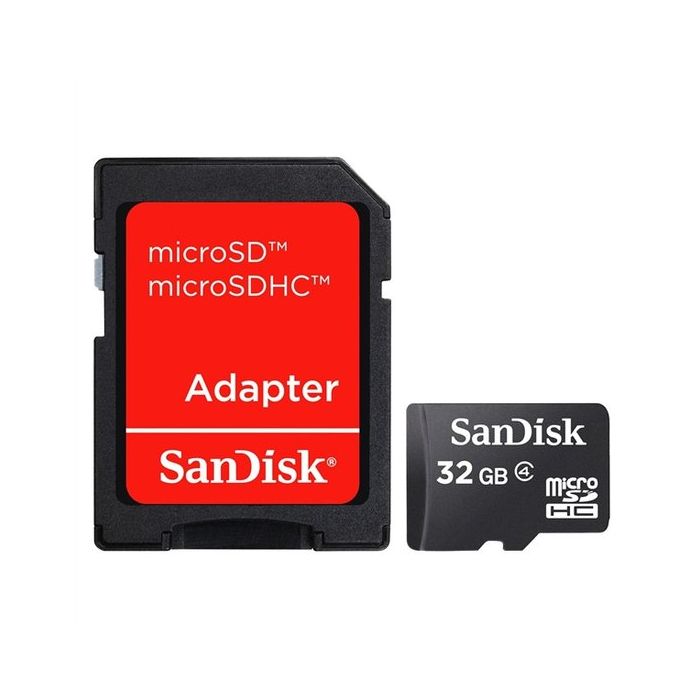 Email schrijven Wreed Transparant MCSDHC-32GB MICRO SD KAART 32 GB + ADAPTER | www.gtv.be